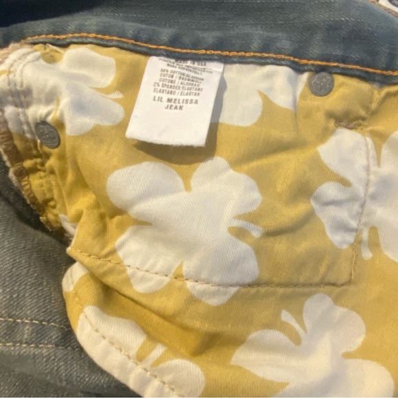 Lucky Brand Lil Melissa By Gene Montesano Blue‎ Jeans Size 10/30 NWT - Picture 9 of 16